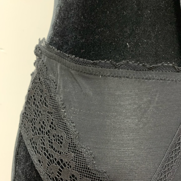 Victoria’s Secret Black Mesh & Lace Bodysuit - Picture 8 of 11